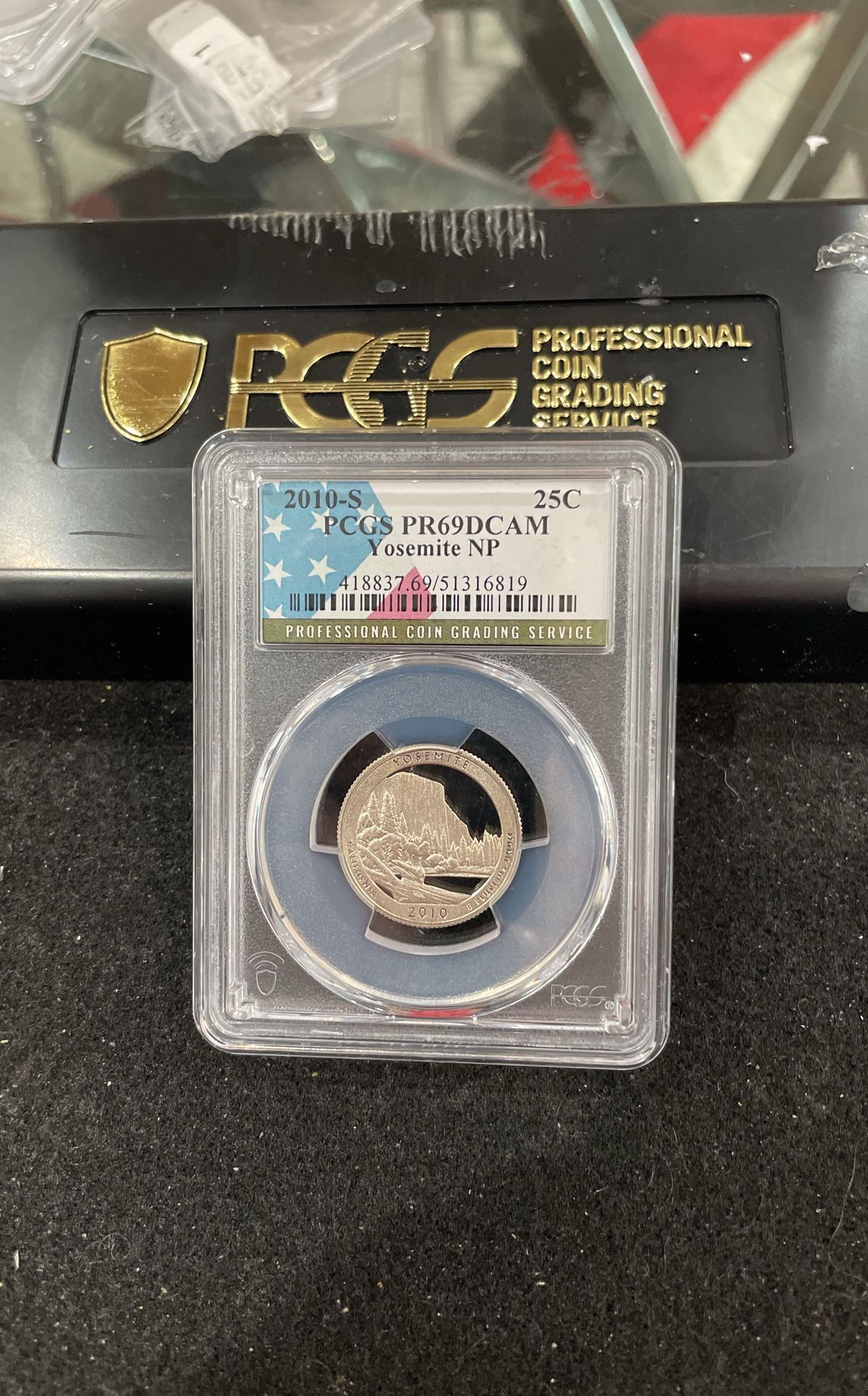 2010 S Gem Proof Yosemite NP Quarter Graded At PR69 With A Deep Cameo D-9