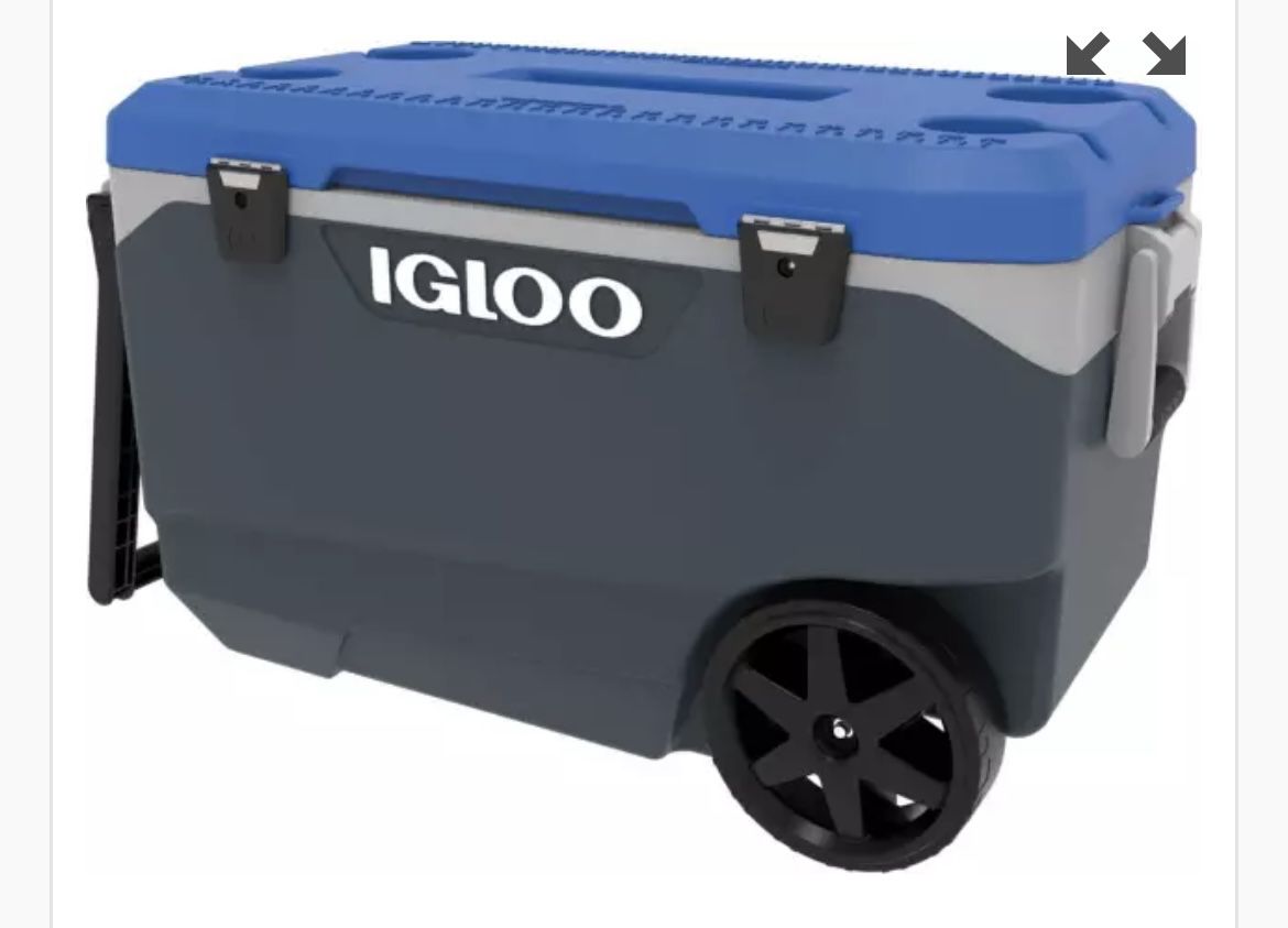 Igloo Latitude 90 Rolling Cooler - Brand New!