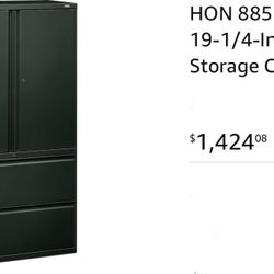 Lateral File With Storage Cabinet SALE