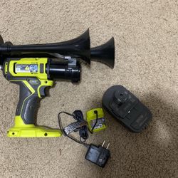 Ryobi Cordless Dual Trumpet Train Horn Air Horn