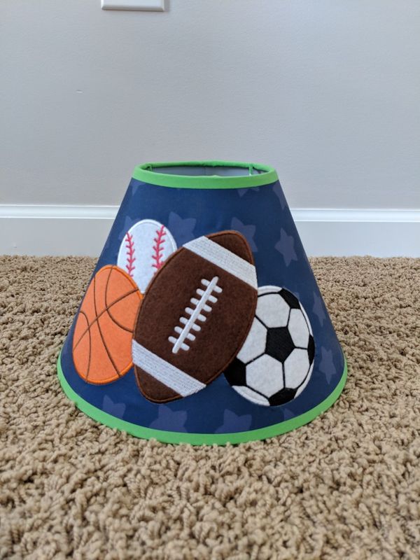 43018 Pickup Nursery Toddler Sports Lamp Shade For In 43018 Pickup Nursery Toddler Sports Lamp Shade For In Pataskala Oh Offerup