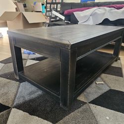 Rustic coffee table