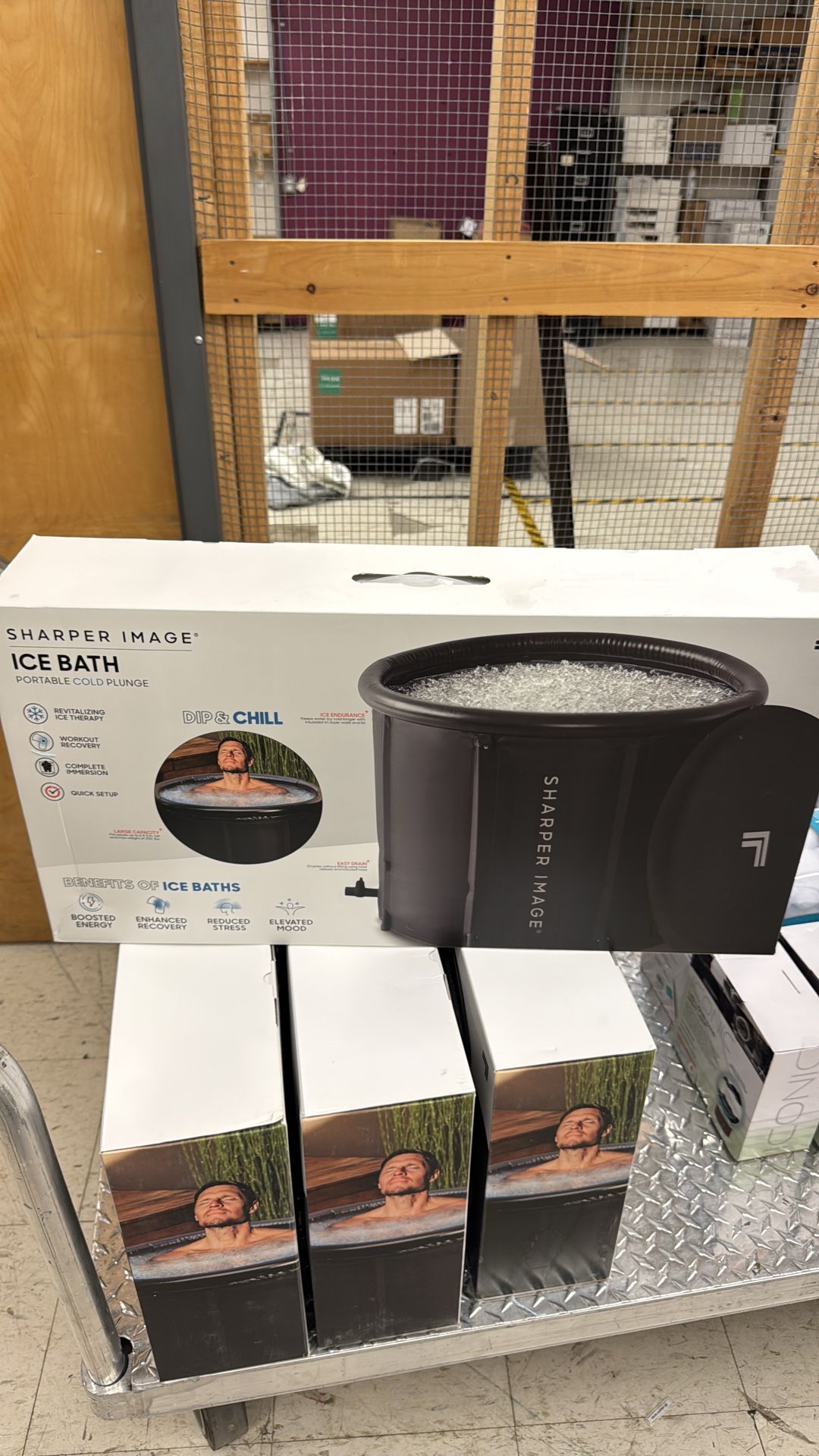 Brand new ice box sharper image