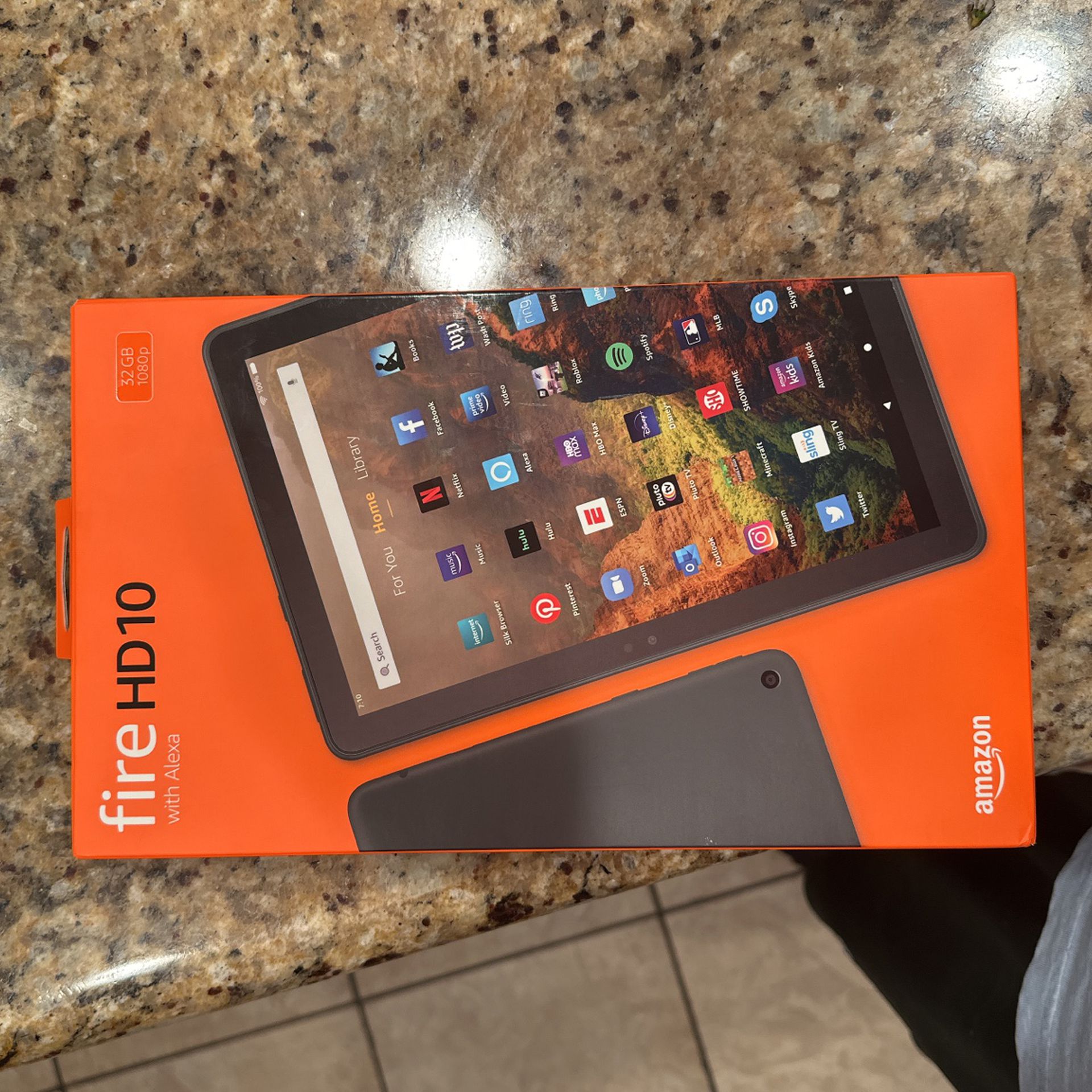 Amazon Fire HD 10 tablet with Alexa
