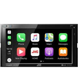 JVC KW-M750BT Bluetooth Car Stereo Receiver with USB Port – 6.8" Touchscreen Display - AM/FM Radio - MP3 Player - 2 DIN – 13-Band EQ – SiriusXM - with