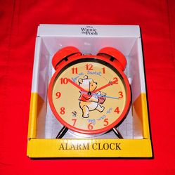 New Disney Winnie the Pooh Alarm bell clock