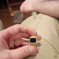 Men's Gold Diamond Rings 