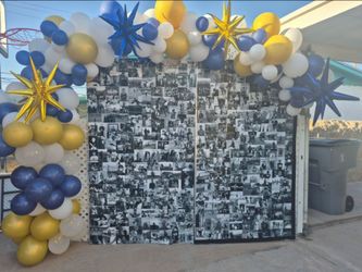 2-7x4 ft photo wall pieces
