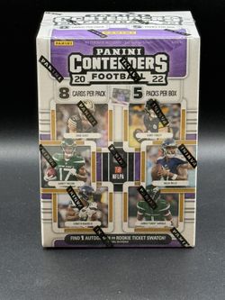 2022 Panini Contenders Football Blaster Box (Sealed)