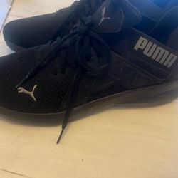 Black SOFT ride Puma Sneakers Running Shoes Men Size 11 DD6203-004