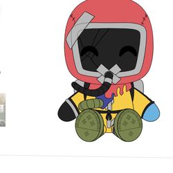 Youtooz * Rust Hazmat * Plush (9in) * NEW * In Hand, In Original Bag