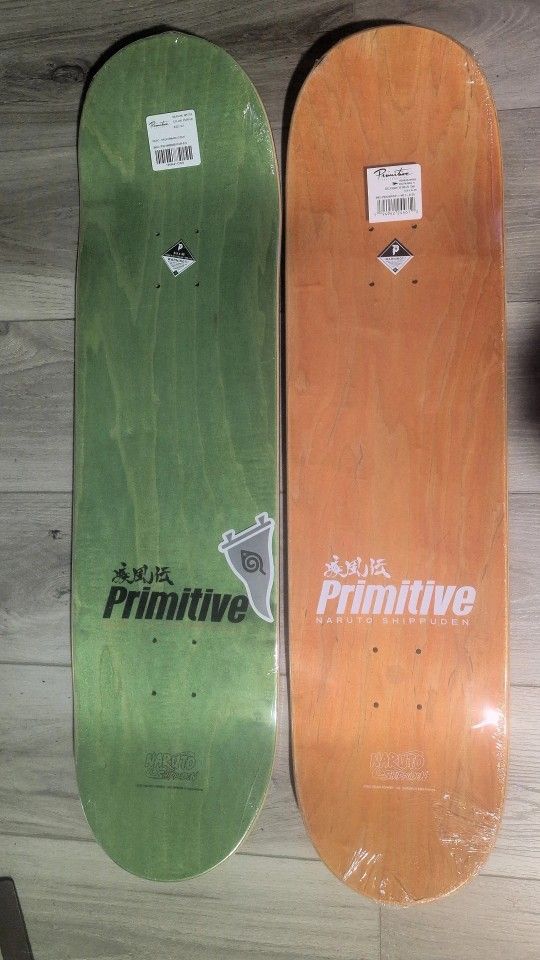 Naruto x Primitive Decks