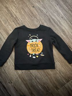 Halloween Yoda Sweater - 3T