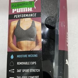 Puma Sports Bra 2 Pack 
