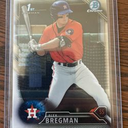 Alex Bregman Bowman 1st Rookie Card