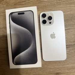 iPhone 15 Pro Max White 