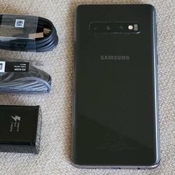 Samsung Galaxy S10  , Unlocked   for all Company Carrier ,  Excellent Condition Like New 