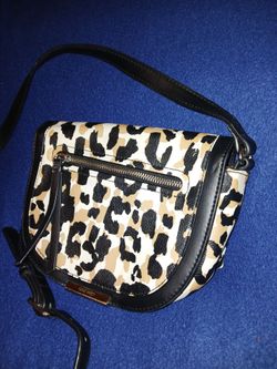 Nine West Dima leopard print crossbody bag