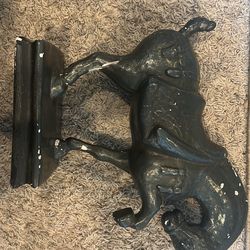 Cast Iron Horse Figurine