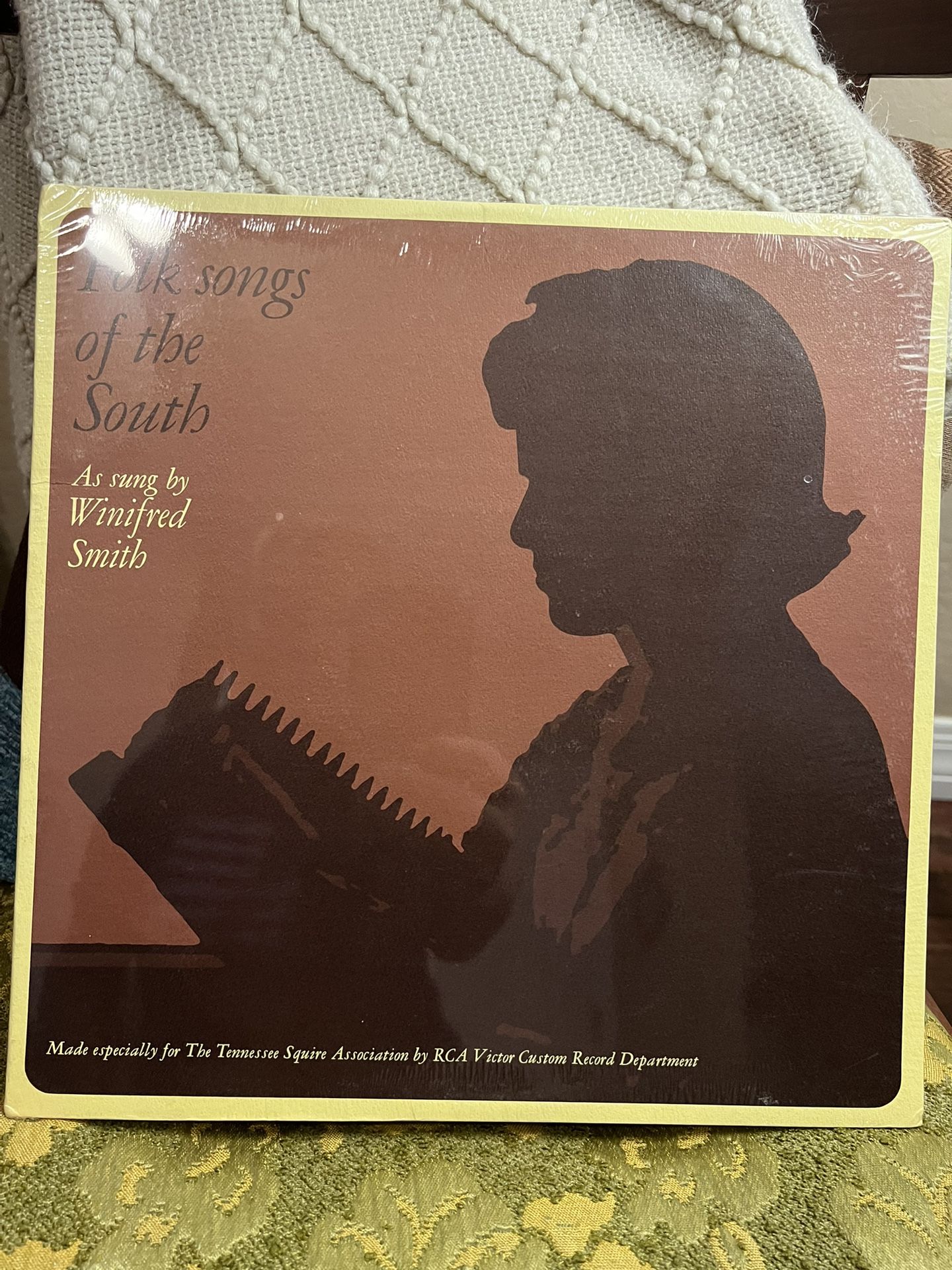 MINT/SEALED- FOLK SONGS OF THE SOUTH LP by WINIFRED SMITH - RCA VICTOR 