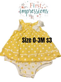 Romper great condition for baby girls size 0-3 months 💖💖042426 M17