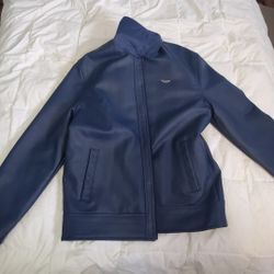 Italian AC Luxury Collection Leather Jacket Medium.  Chaqueta Italian a
