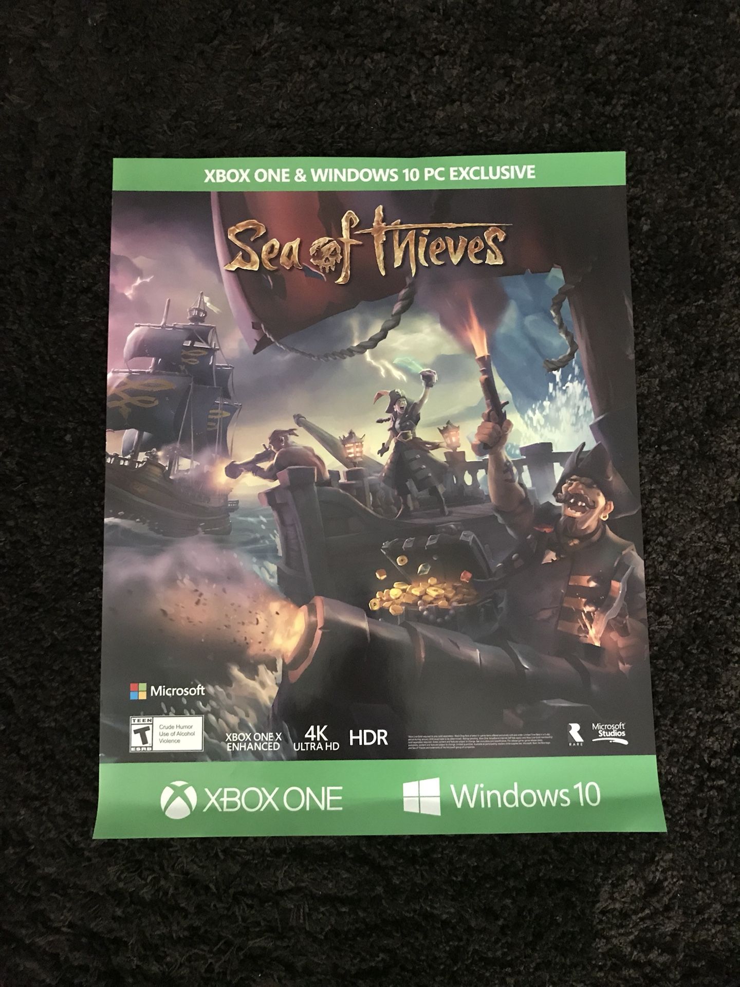 Sea of thieves game poster