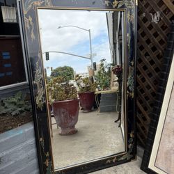 Large Vintage Chinese Mirror