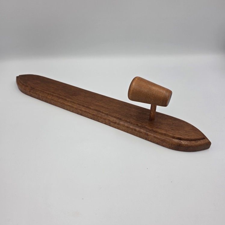 HODA Wooden Candle Wall Sconce Mid Century Modern Taper Votive Holder Wood 15"