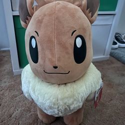 Eevee plushie  24” new