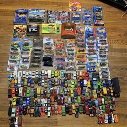 Huge vintage and new Hot Wheels/Matchbox lot
