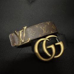 Authentic LV & Gucci Belts - $150 For Both