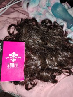 Sunee Curly Dark Brown Hair Wig