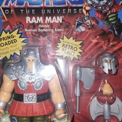 Masters Of The Universe Heman DELUXE Ram Man