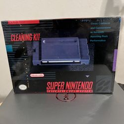Super Nintendo Cleaninig Kit NEW 