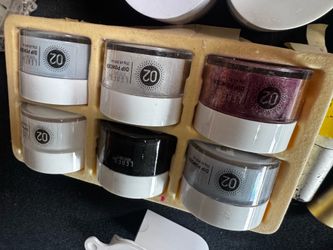 Nail powder dips and supplies