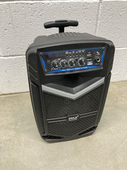 Pyle Block Rocker Mini DJ Party Amplifier And Karaoke