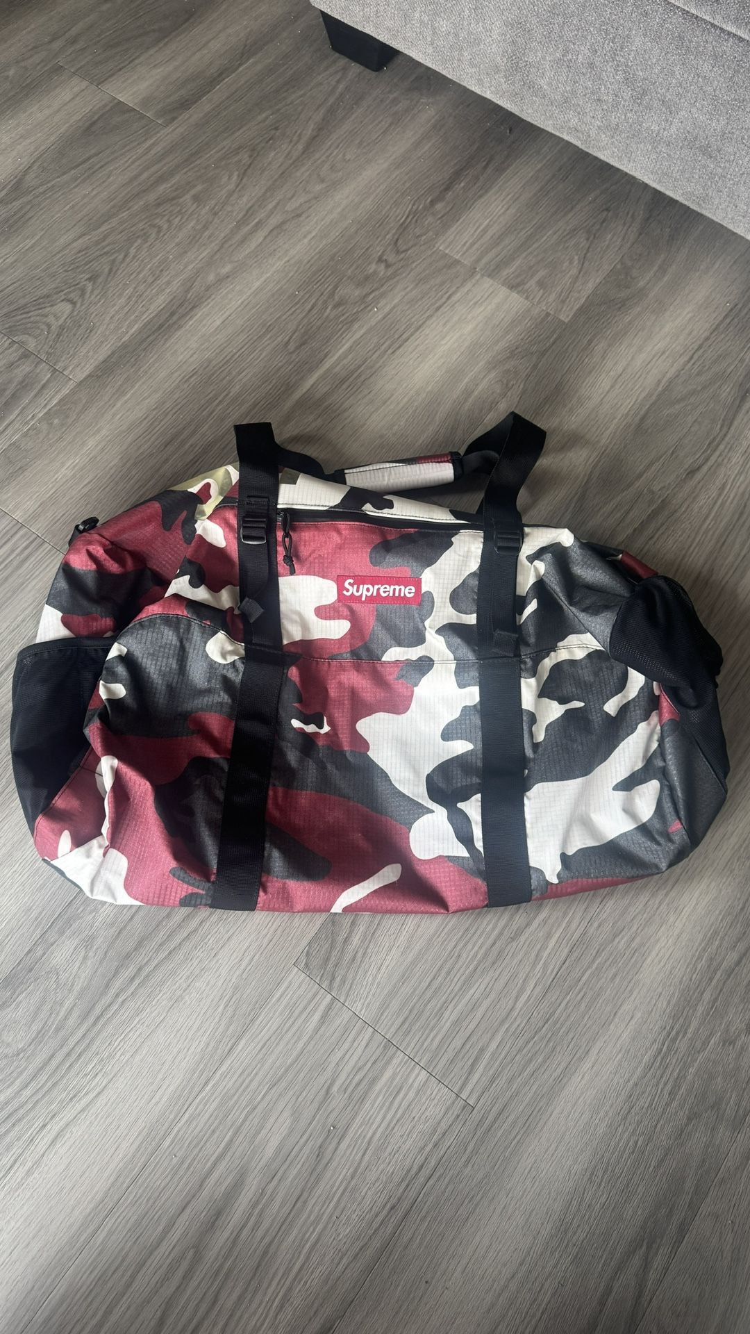 Supreme Duffle Bag With Tag