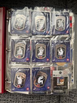 47 Dodger Baseball Pins and one Scully commemorative Coin . Selling the whole bundle for $140 firm