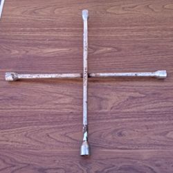 Large Lug Wrench In Great Condition 
