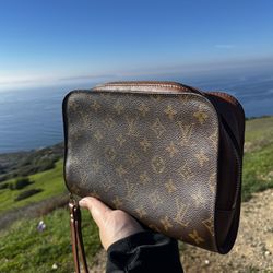 Vintage Louis Vuitton Monogram Orsay Pochette Wristlet