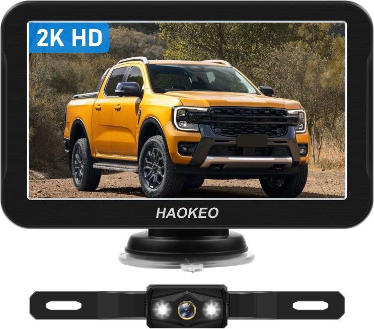 NEW 7" High Resolution Backup Camera