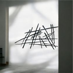 Large Metal Abstract Wall Piece