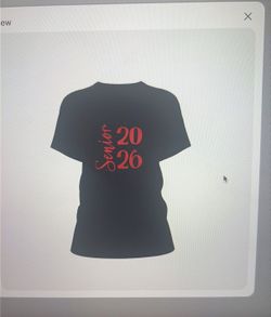 Senior t shirts  2026