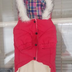 Sm Dogs Hooded Fleece Coat