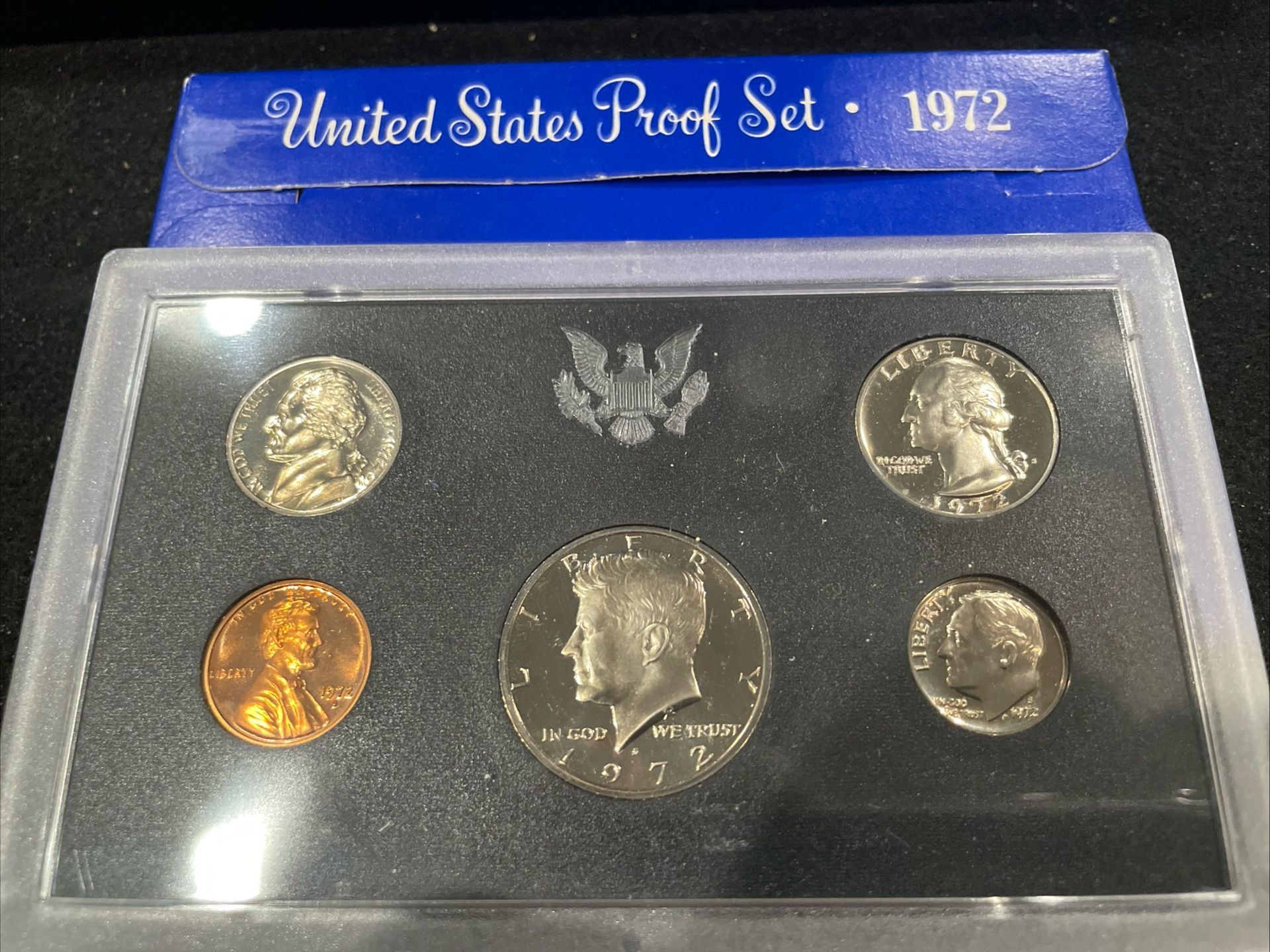 1972 S Gem Proof US Mint Set In Original Government Package