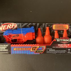 Nerf Alpha Strike BOA RC-6 Blaster Gun and Targeting Set 17 Pieces New