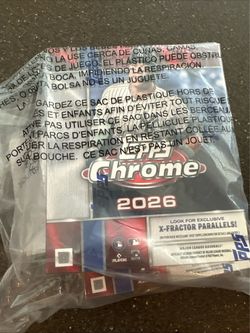 2026 Topps Chrome Mega box