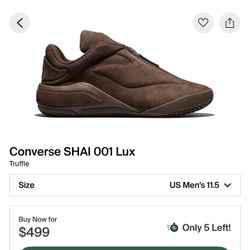 SHAI 001 Lx Truffle Sz 11.5