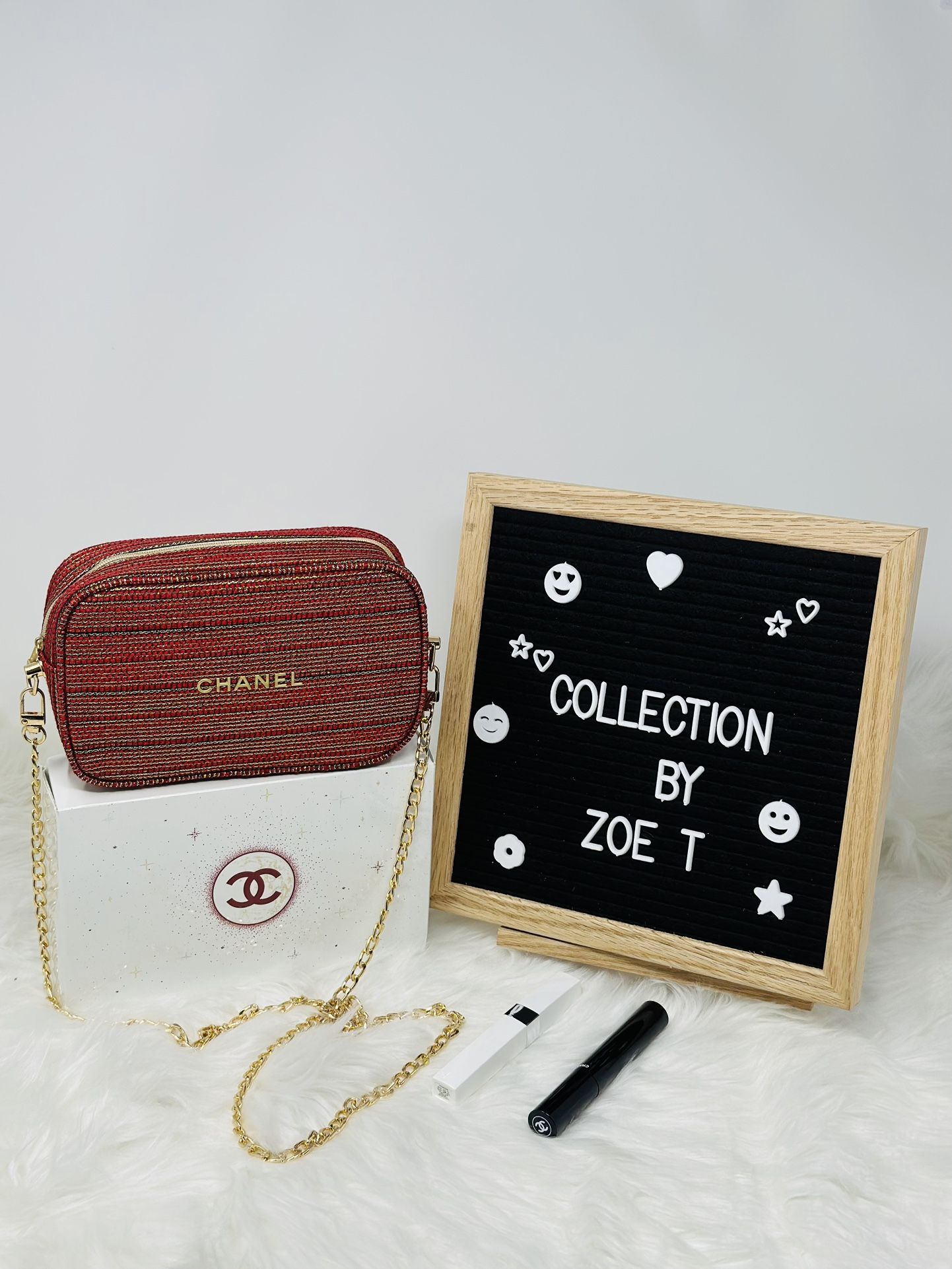 Chanel make up set Red color collection 2022